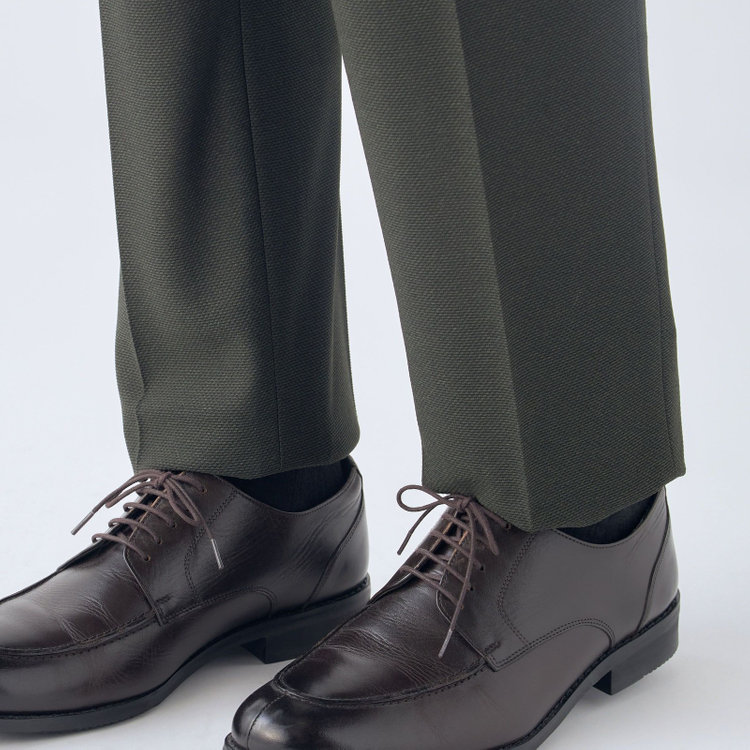 シルバーライン 【CLASSICO TAPERED】【春夏】1タックテーパードパンツ/カーキ/ウエストシャーリング仕様/4S SUSTAINABILITY&ECOLOGY FABRIC/※裾直し必要 緑濃色