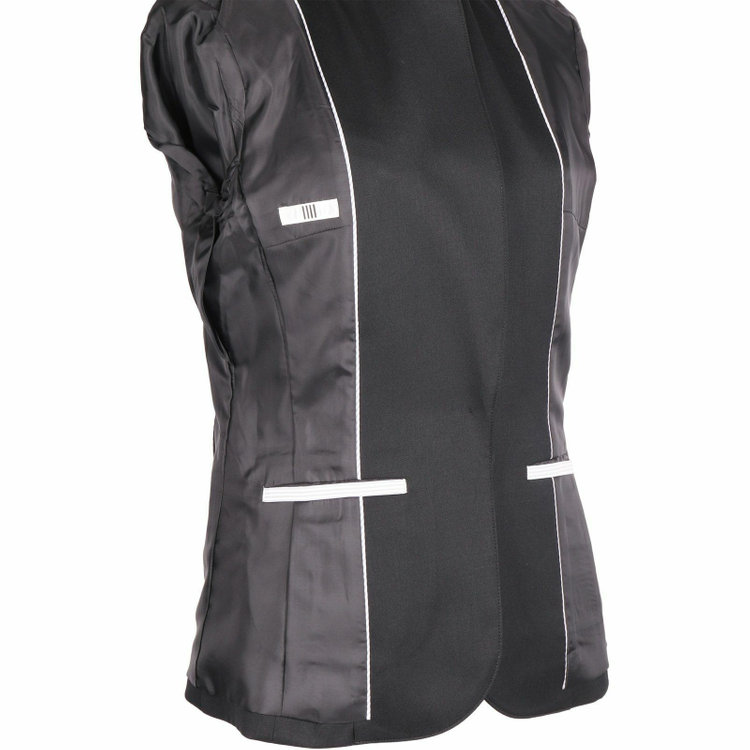 シルバーライン 【SL】【年間】1釦ジャケット/ブラック/ウォッシャブル 黒