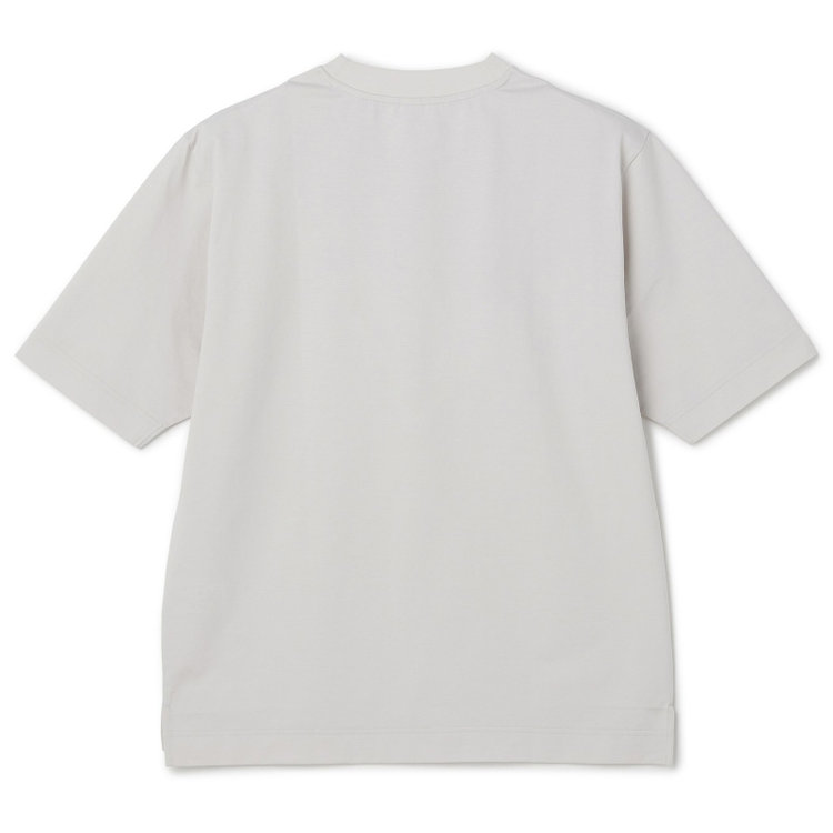 シルバーライン 【SILVER LINE】【半袖】グレー/ クルーネック/ 酷暑対策Tシャツ「FREEZETECH 氷撃」冷感PRINT グレー中間