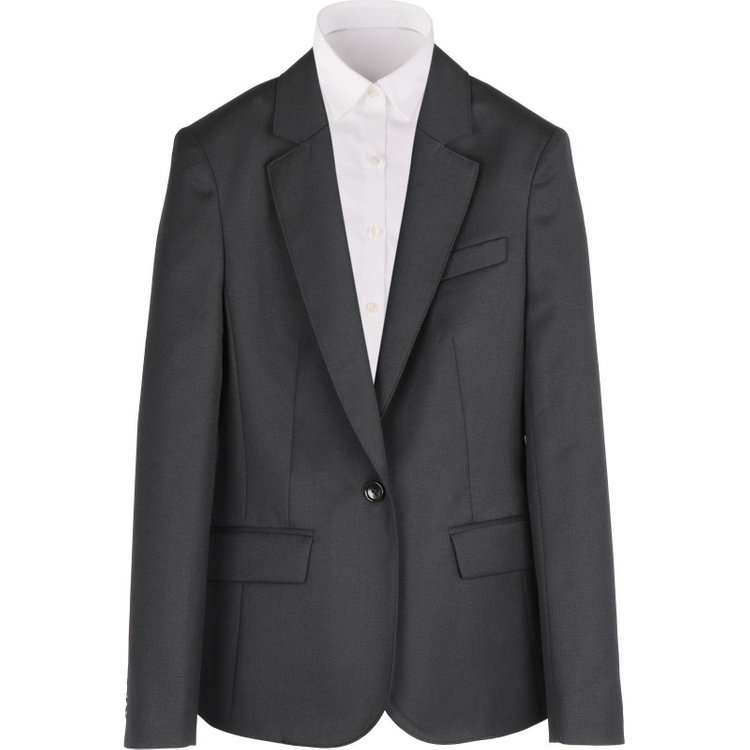 シルバーライン 【SL】【年間】1釦ジャケット/ブラック/ウォッシャブル 黒