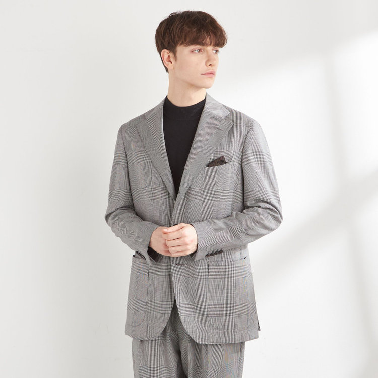 CLASSICO TAPERED】【秋冬】2釦ジャケット/ブラウン×コーデュロイ/4S