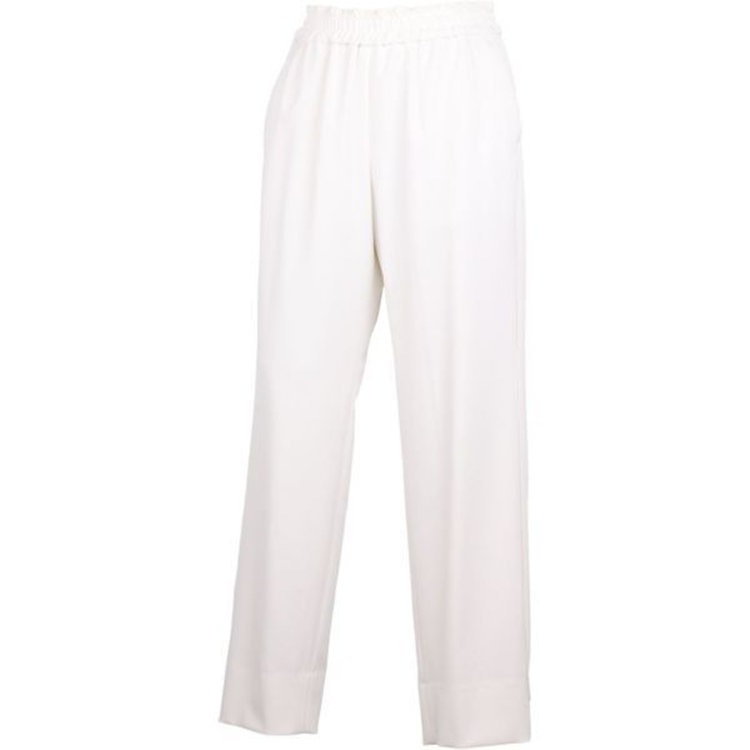 ブラックライン 【SL】【年間】イージーテーパードパンツ/ホワイト/ウエストフルシャーリング/裾上げ済仕様/ウォッシャブル ホワイト系(白)