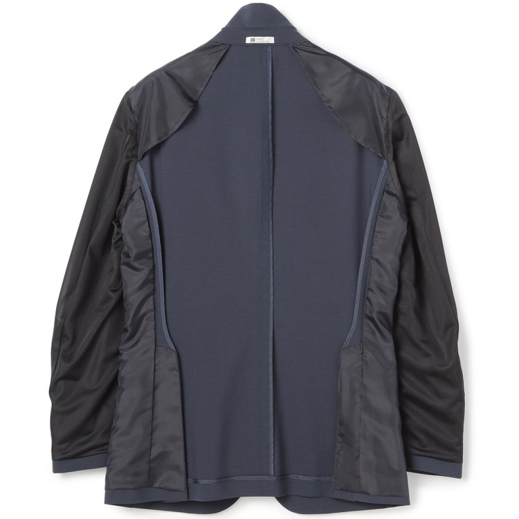 シルバーライン 【RBC】【春夏】2釦シングルスーツ 2タック/ネイビー/パッチポケット/ウエストムーブ/※パンツ裾上げ必要 紺中間