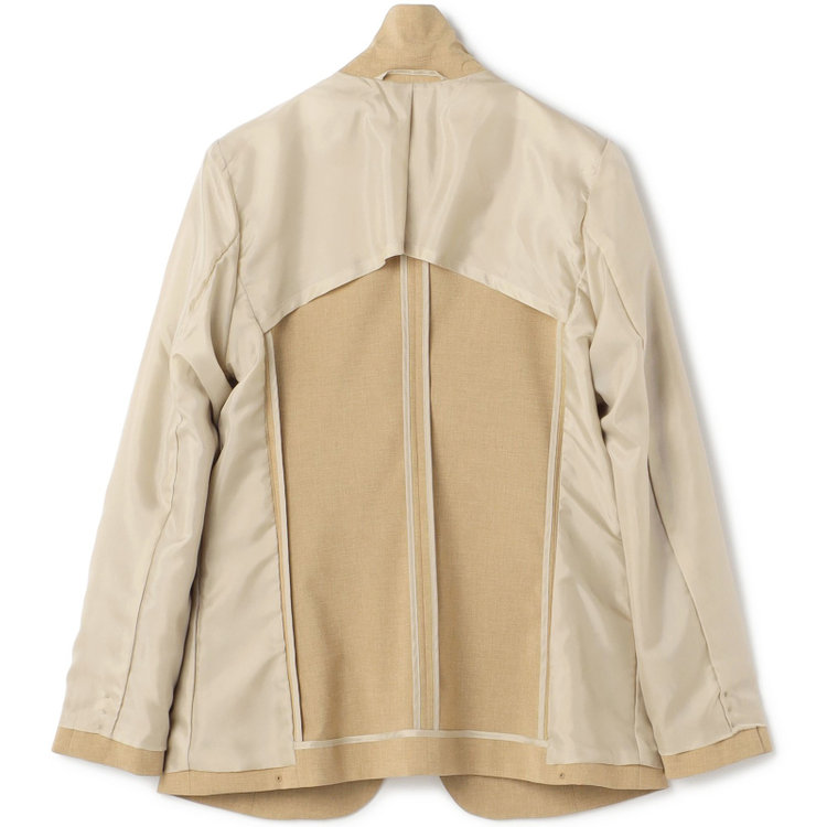 シルバーライン 【SL】【年間】1釦ジャケット/ライトブラウン/ウォッシャブル 茶淡色