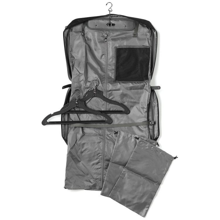 ソノタ ガーメントバッグ/ブラック/ショルダーストラップ付 黒