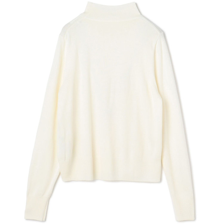 シルバーライン 【SL】【秋冬】ハイネック ニットセーター/ホワイト 白