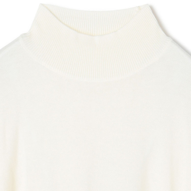 シルバーライン 【SL】【秋冬】ハイネック ニットセーター/ホワイト 白