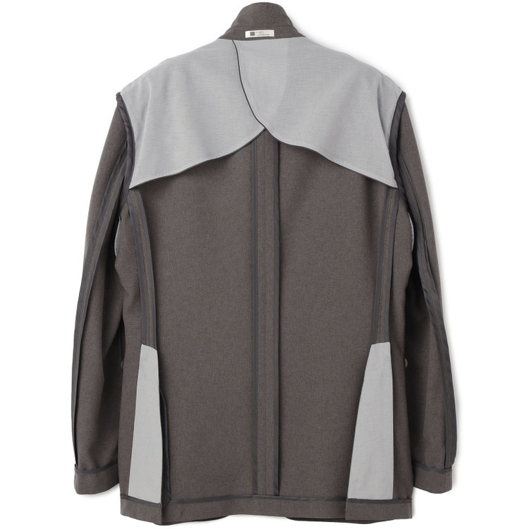 シルバーライン 【RBC】【春夏】3釦段返りジャケット/グレー/パッチポケット/4S SUSTAINABILITY&ECOLOGY FABRIC グレー中間