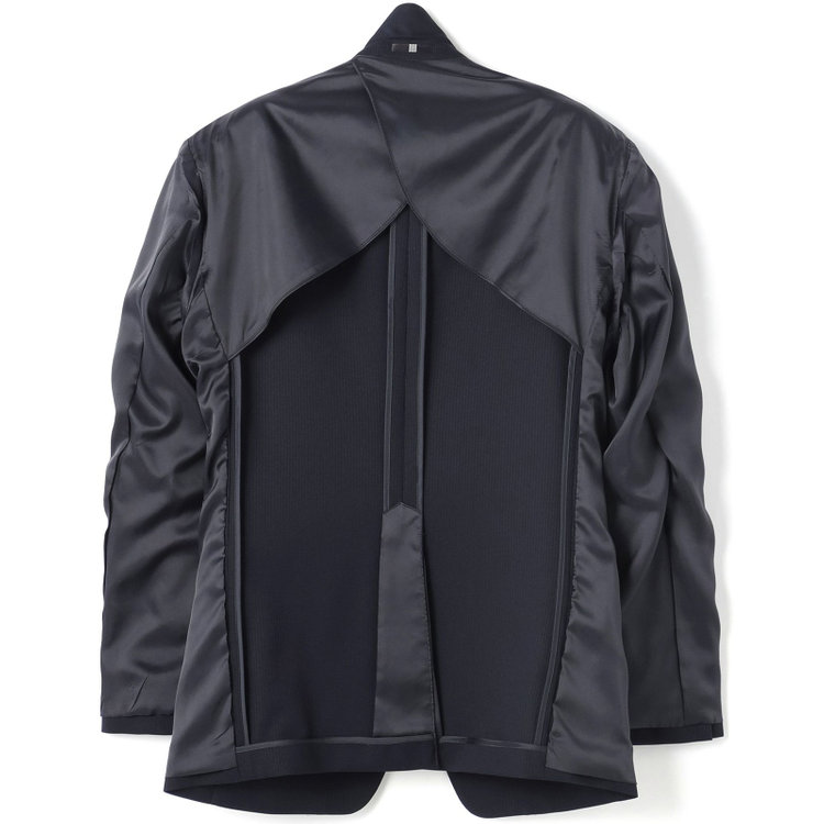 ブラックライン 【KSW】【年間】2釦シングルスーツ 0タック/ネイビー×シャドーストライプ/ウォッシャブルパンツ※裾上げ必要 紺濃色