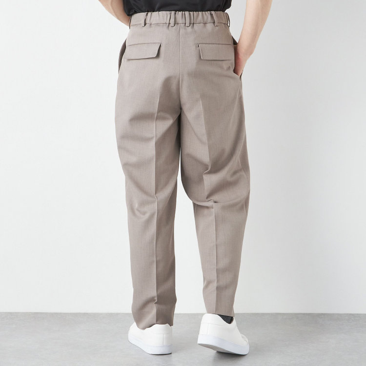 ブラックライン 「TailoredCasual」【春夏】バレルパンツ/ブラウン/※裾上げ済仕様 その他