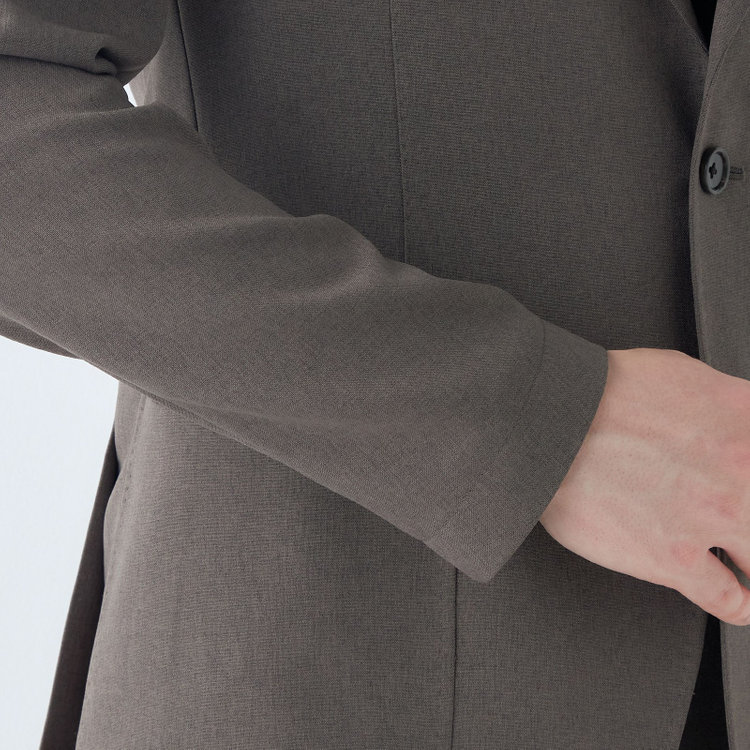 シルバーライン 【RBC】【春夏】3釦段返りジャケット/グレー/パッチポケット/4S SUSTAINABILITY&ECOLOGY FABRIC グレー中間