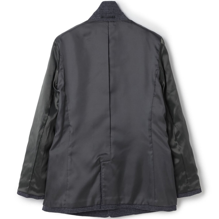 シルバーライン 【SL】【秋冬】2釦シングルスカートスーツ/ブルー＆ネイビー×グレンチェック/ウォッシャブル 紺淡色