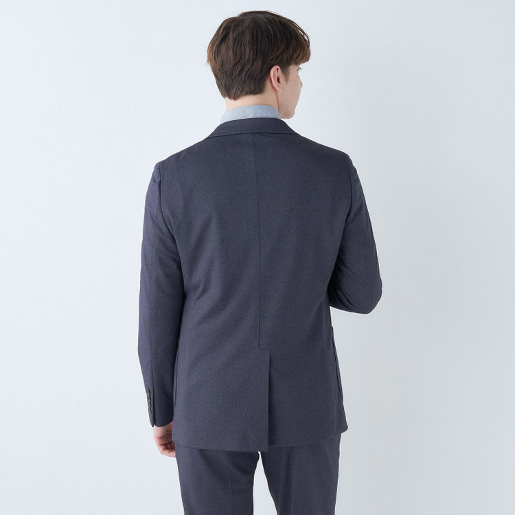 シルバーライン 【発送在庫あり】【CLASSICO TAPERED】【春夏】2釦シングルジャケット/ネイビー/パッチポケット/4S SUSTAINABILITY&ECOLOGY FABRIC 紺濃色