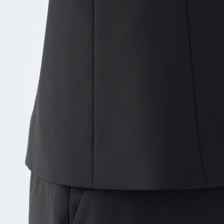 スーツセレクト 【SUIT SELECT×Samantha Thavasa】【年間】2釦ジャケット/究極のブラック/4S/マシンウォシャブル ブラック系(黒)