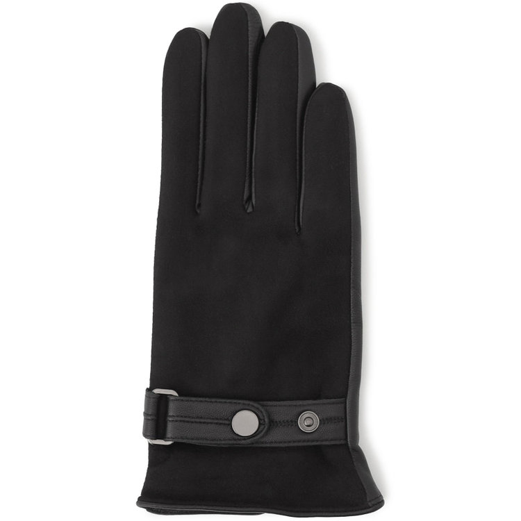 ソノタ グローブ/ブラック×レザー 黒