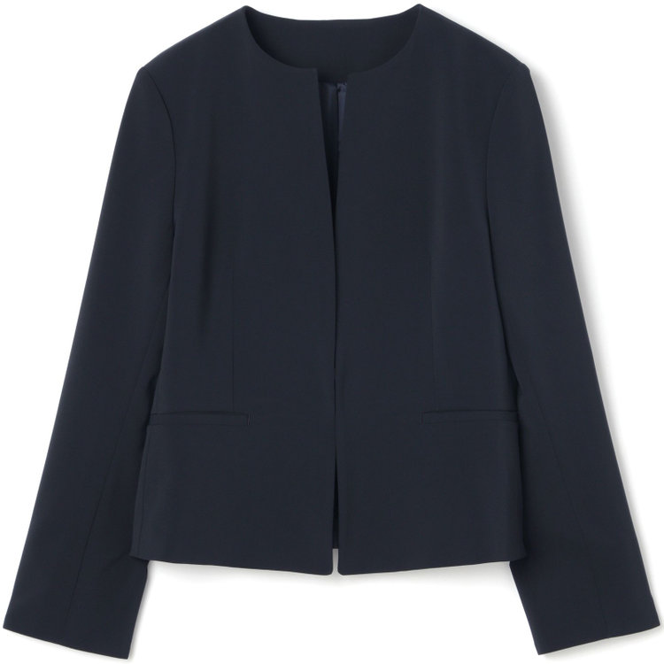 シルバーライン 【SL】【年間】キーカラージャケット/ネイビー/ウォッシャブル 紺中間