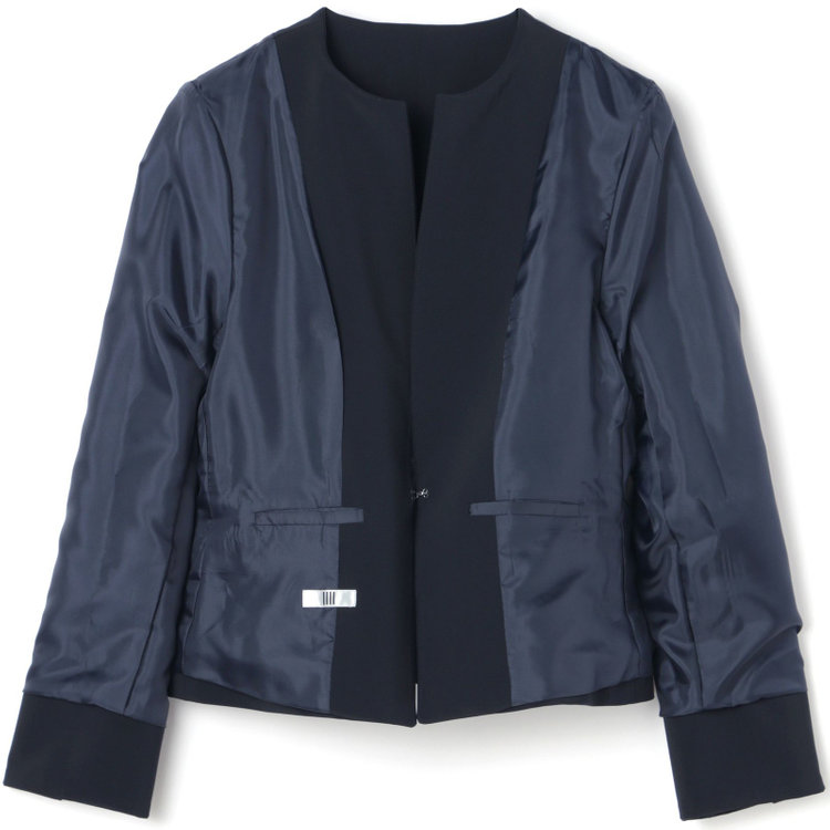 シルバーライン 【SL】【年間】キーカラージャケット/ネイビー/ウォッシャブル 紺中間