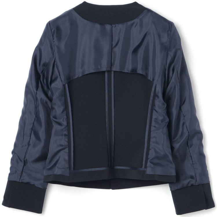 シルバーライン 【SL】【年間】キーカラージャケット/ネイビー/ウォッシャブル 紺中間