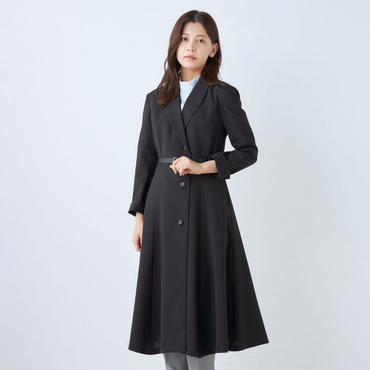 シルバーライン 【SL】2WAYワンピース/ブラック/ベルト付き 黒