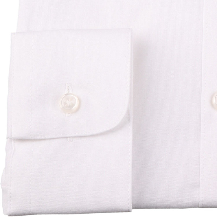 シルバーライン 【WEB限定/OUTLET】【SL/長袖】スキッパーブラウス/ホワイト×ソリッド/Cosme Release ホワイト系(白)