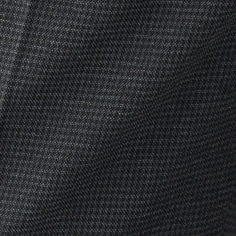 シルバーライン 【RBC】【春夏】ポリエステル1タックテーパードパンツ/グレー×チェック/ウエストムーブ仕様/4S SUSTAINABILITY&ECOLOGY FABRIC/※裾上げ必要 グレー濃色