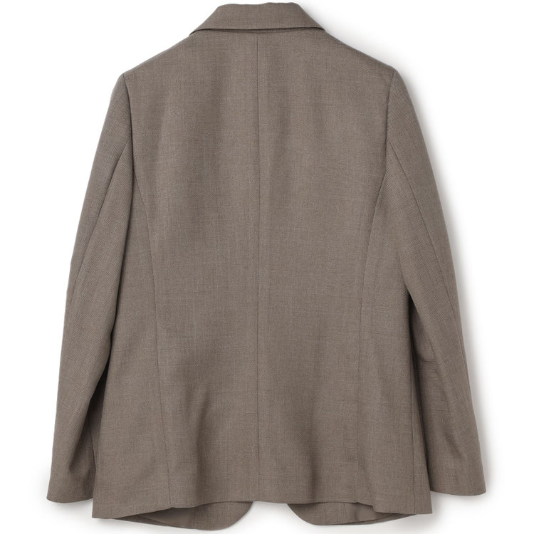 シルバーライン 【RELAX TAPERED_2】【秋冬】1釦シングルテーパードパンツスーツ/グレイッシュモカ/ウォッシャブル/4S SUSTAINABILITY&ECOLOGY FABRIC/※パンツ裾上げ済仕様 茶淡色