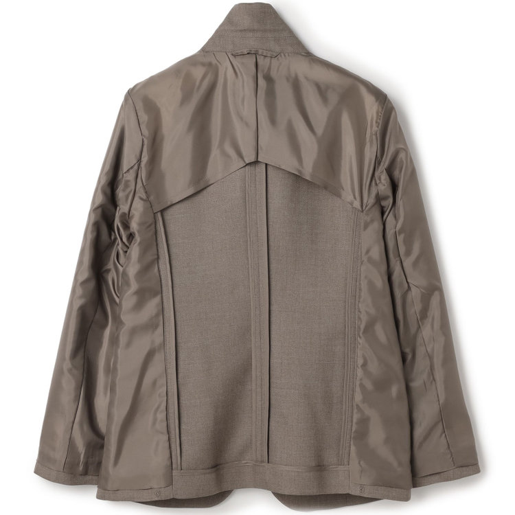 シルバーライン 【RELAX TAPERED_2】【秋冬】1釦シングルテーパードパンツスーツ/グレイッシュモカ/ウォッシャブル/4S SUSTAINABILITY&ECOLOGY FABRIC/※パンツ裾上げ済仕様 茶淡色