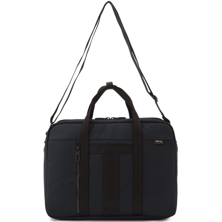 シルバーライン ブリーフケース/ネイビー/CORDURAショルダーストラップ付き 紺濃色