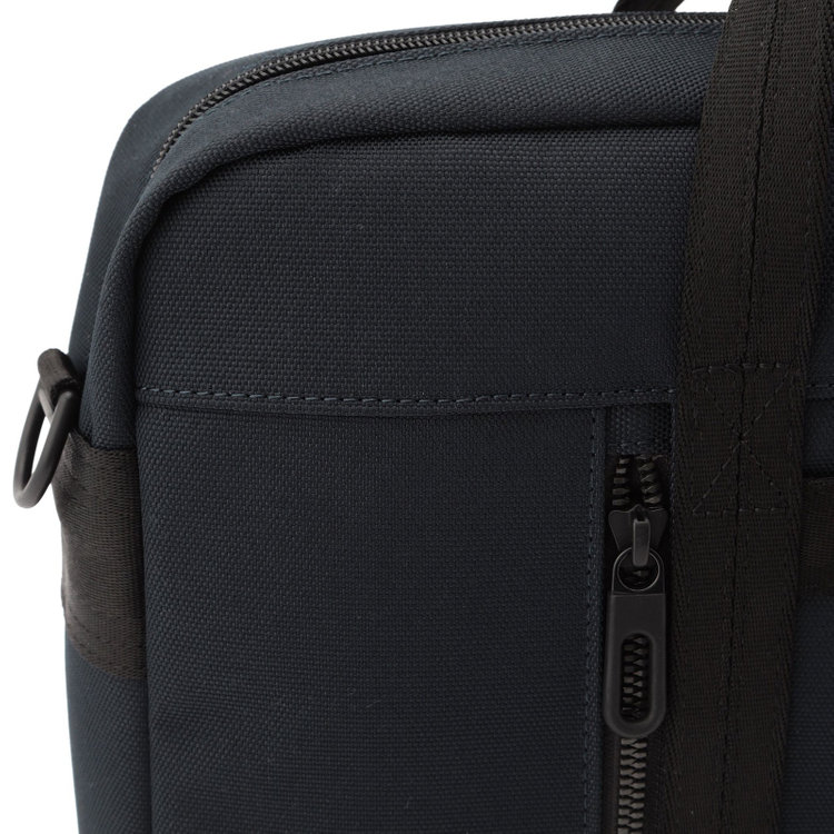 シルバーライン ブリーフケース/ネイビー/CORDURAショルダーストラップ付き 紺濃色