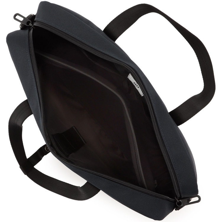 シルバーライン ブリーフケース/ネイビー/CORDURAショルダーストラップ付き 紺濃色