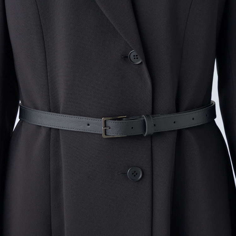 シルバーライン 【SL】2WAYワンピース/ブラック/ベルト付き 黒