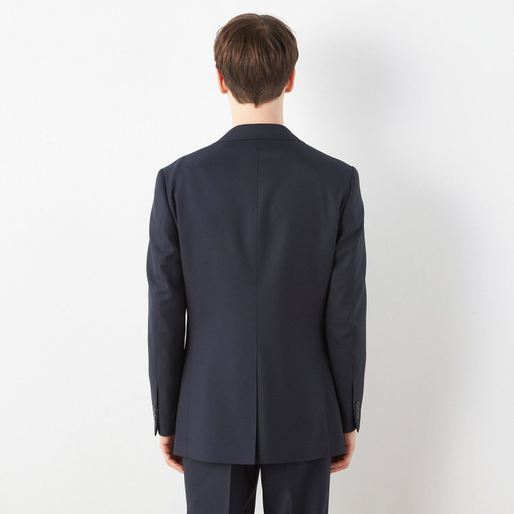 ソノタ 【BLACK LINE】2釦シングルジャケット/ネイビー/NEW ZEALAND WOOL MIX 紺中間