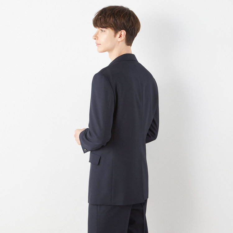 ソノタ 【BLACK LINE】2釦シングルジャケット/ネイビー/NEW ZEALAND WOOL MIX 紺中間