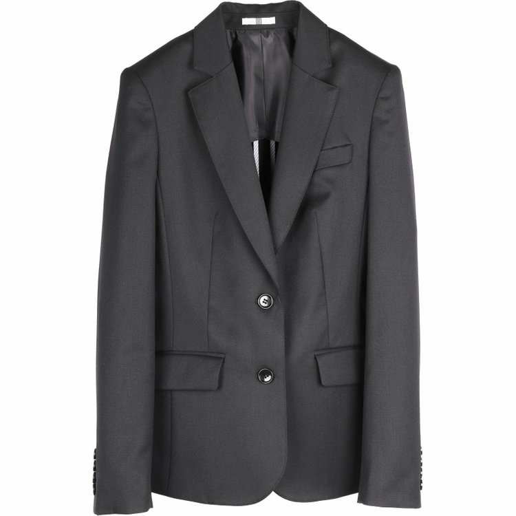 シルバーライン 【SL】【年間】2釦ジャケット/ブラック/ウォッシャブル 黒