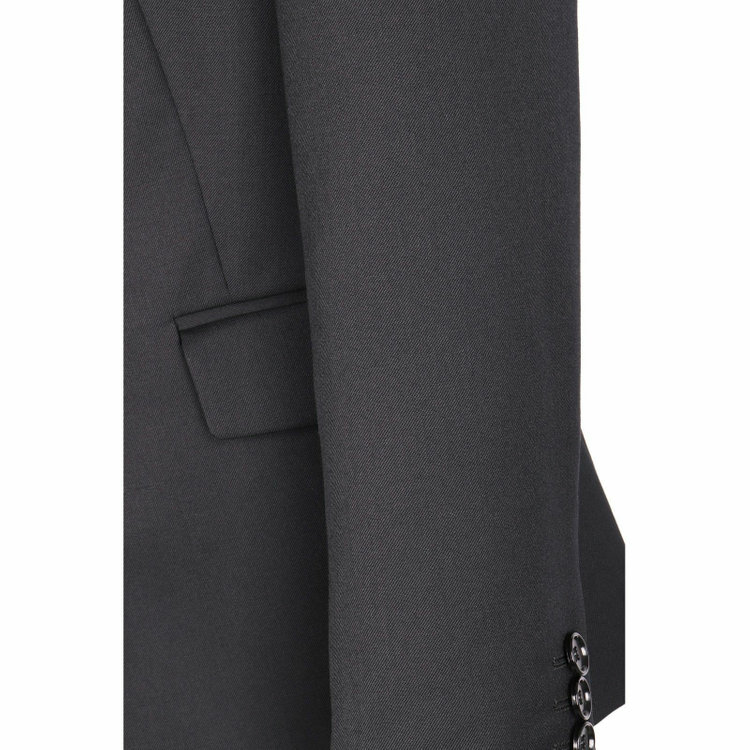 シルバーライン 【SL】【年間】2釦ジャケット/ブラック/ウォッシャブル 黒