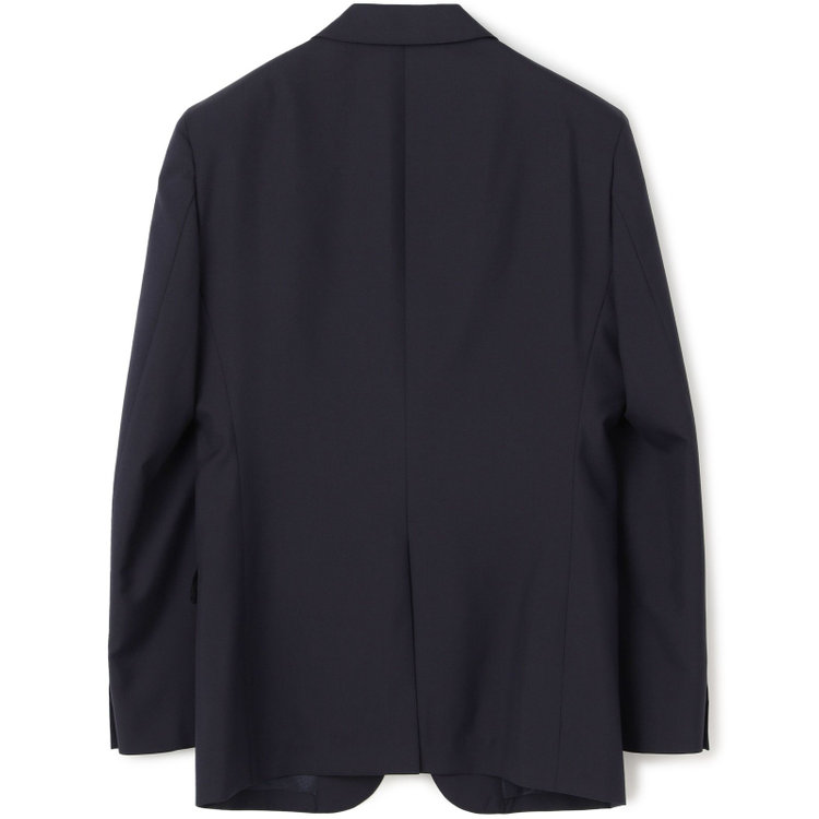 ブラックライン 【SLIM TAPERED_2】【年間】スペアパンツ付き/2釦シングルスーツ 0タック/ネイビー×ソリッド/THE RECRUIT STYLE/SHOWER CLEAN/※裾上げ必要 紺中間