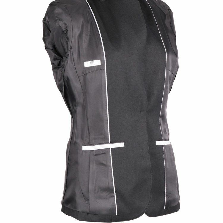 シルバーライン 【SL】【年間】2釦ジャケット/ブラック/ウォッシャブル 黒