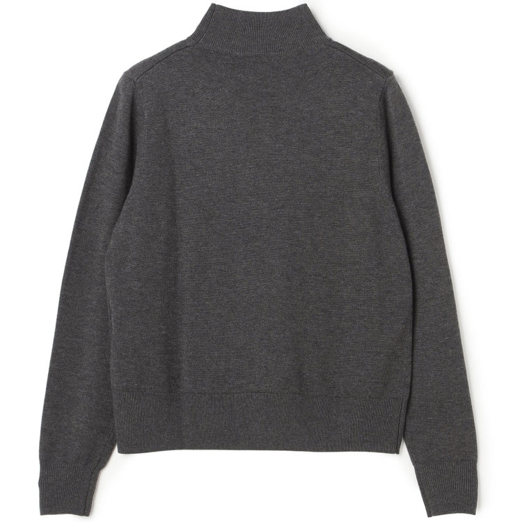 シルバーライン 天竺ハイネックニット/グレー グレー濃色