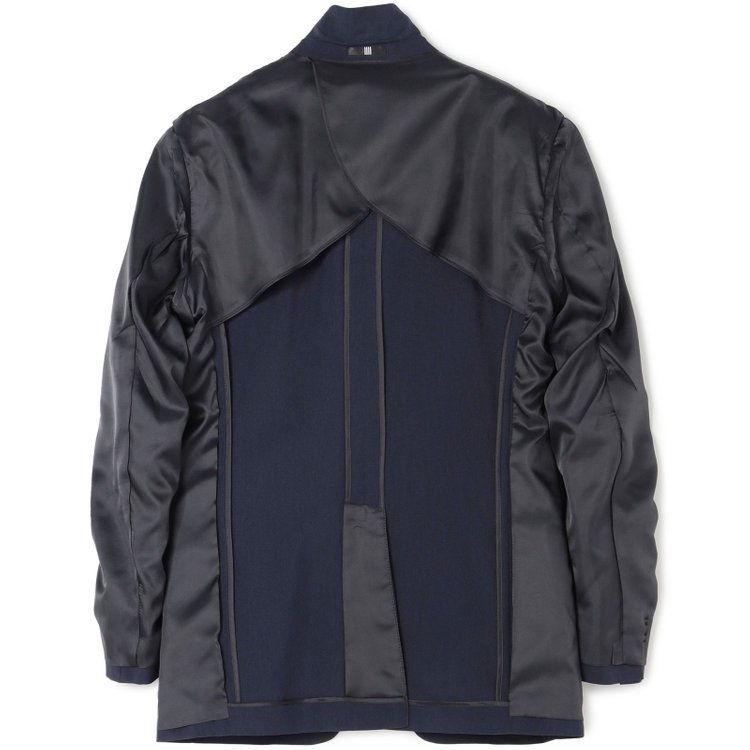 ブラックライン 【SLIM TAPERED_2】【春夏】2釦シングルスーツ 0タック/ネイビー/4S/※裾上げ必要 紺濃色