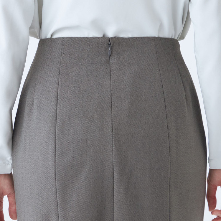 ブラックライン 【SKINNY】【年間】タイトスカート/グレー×シャドーツイル/ウォッシャブル グレー中間