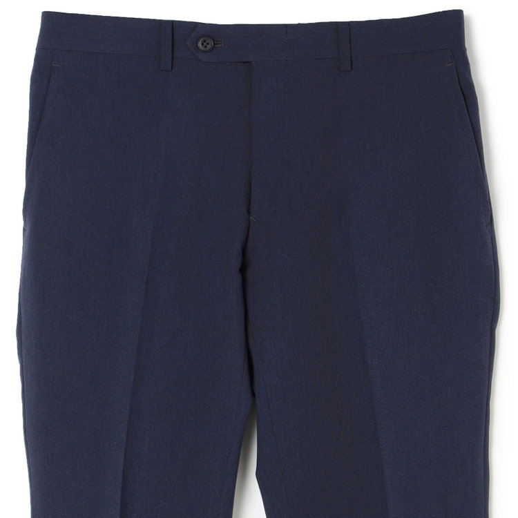 ブラックライン 【SLIM TAPERED_2】【春夏】2釦シングルスーツ 0タック/ネイビー/4S/※裾上げ必要 紺濃色