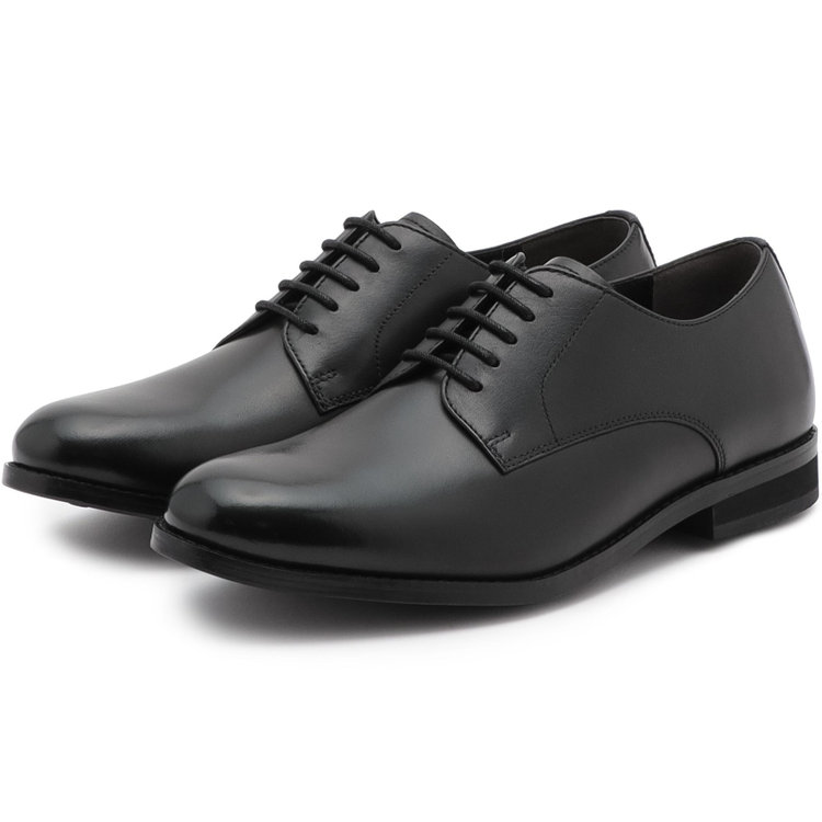 シエル SL】プレントゥドレスシューズ/ブラック/トルコレザー/セメント製法