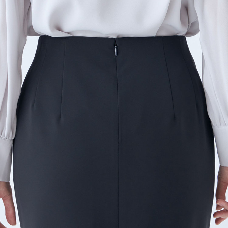 シルバーライン 【発送在庫あり】【SL】【年間】タイトスカート/ネイビー/ウォッシャブル 紺中間