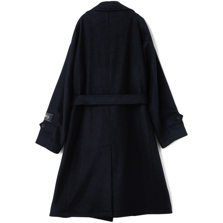 ブラックライン 【発送在庫あり】【SL】ウールブレンドタイロッケンコート/ネイビー ネイビー系(紺)