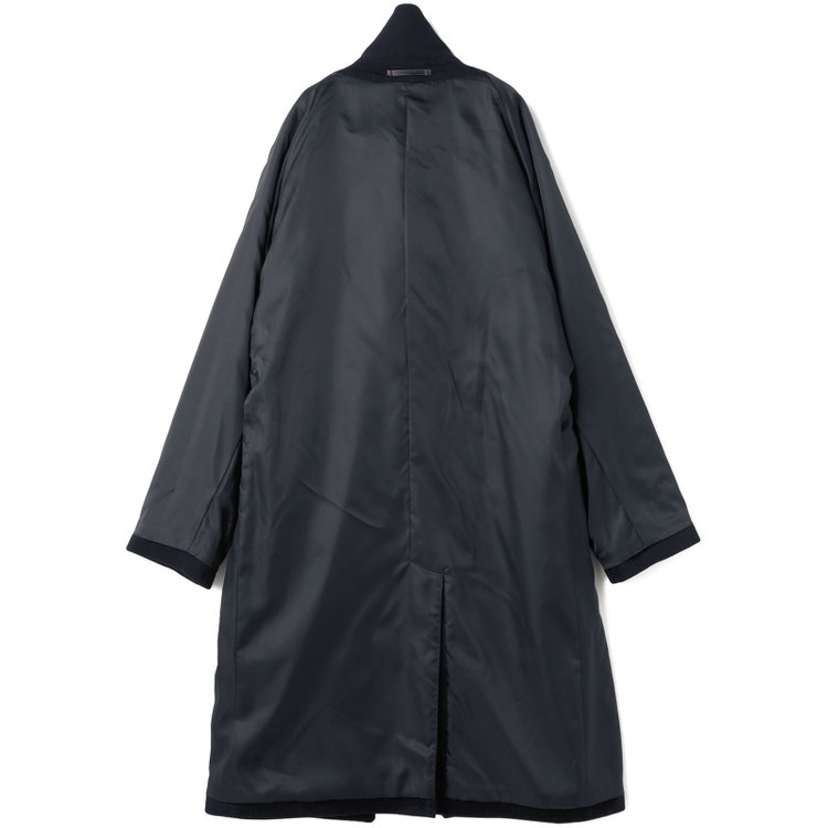 ブラックライン 【発送在庫あり】【SL】ウールブレンドタイロッケンコート/ネイビー ネイビー系(紺)