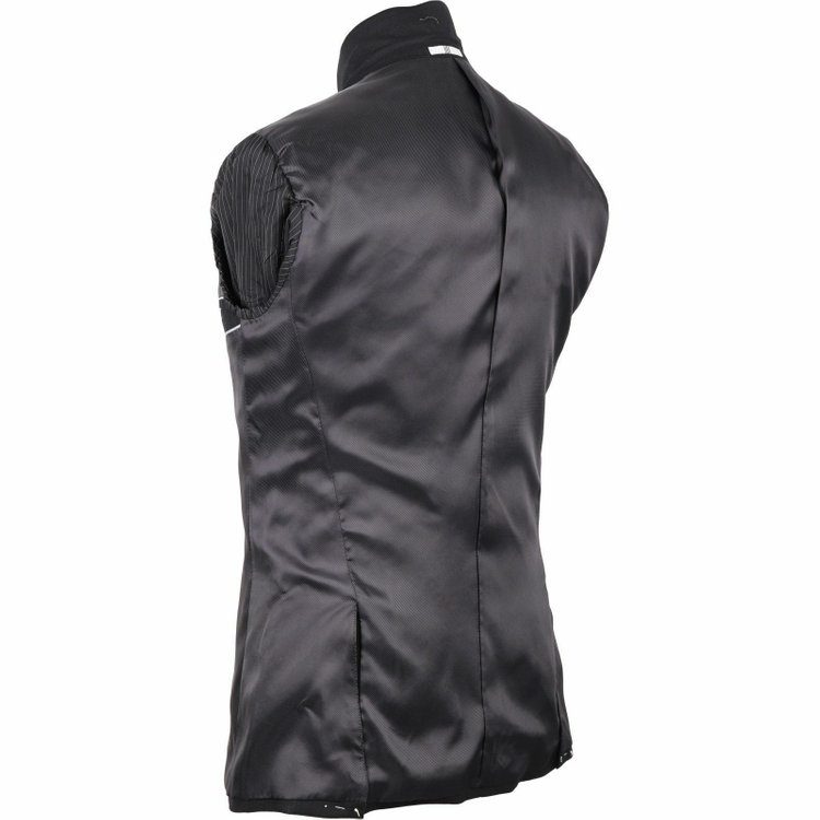 スーツセレクト 【WEB限定/OUTLET】【CLASSICO TAPERED】【秋冬】2釦シングルスーツ 1タック/ブラック×ツイル/NEW ZEALAND WOOL ブラック系(黒)