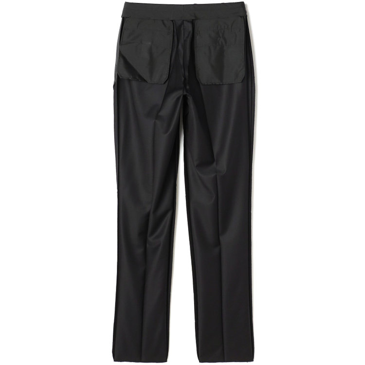 シルバーライン 【先行予約】【CLASSICO TAPERED】【秋冬】2釦シングルスーツ 1タック/ブラック×ソリッド/ウエストムーブ/ Ermenegildo Zegna TREFEO /※裾上げ必要 黒
