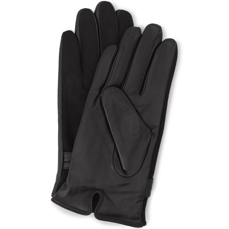 ソノタ グローブ/ブラック×レザー 黒