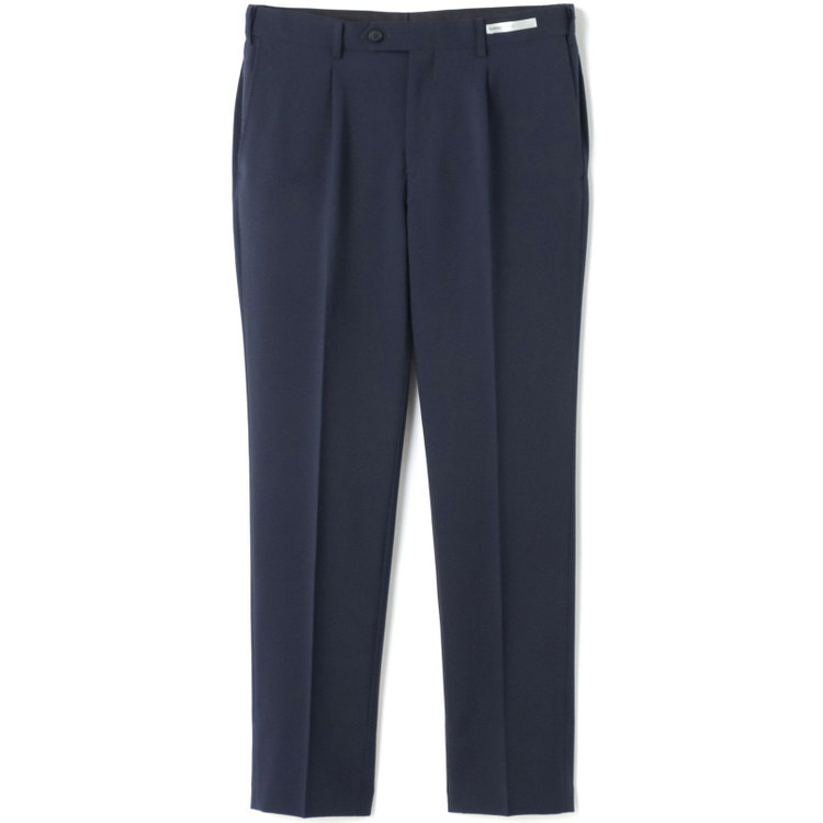 シルバーライン 【CLASSICO TAPERED】【春夏】1タックテーパードパンツ/ネイビー/※裾上げ済仕様 紺濃色