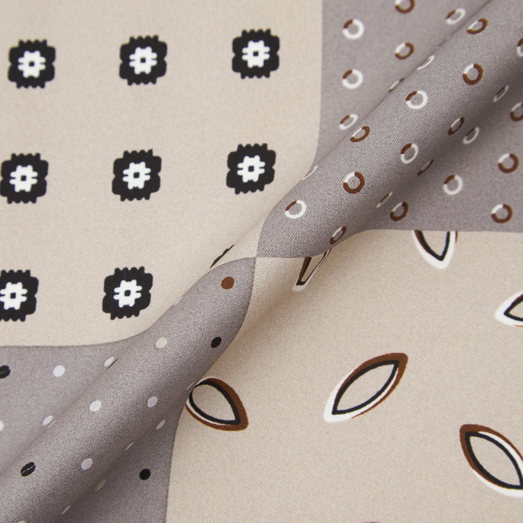 スーツセレクト 4面ポケットチーフ/SARUTAHIKO COFFEE 茶中間